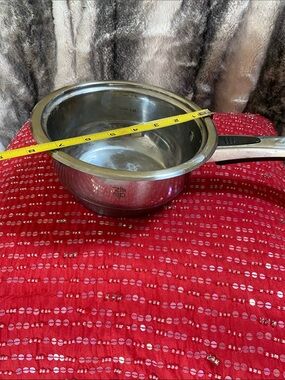 Swiss Design Heavy Stainless Steel Graduated Healthy Cookware With Handle